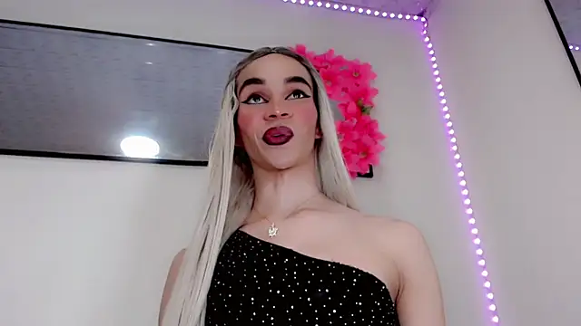 Show modela KateHadid na web-kameri