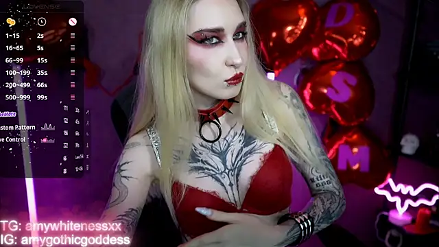 Chatroom XXX en direct de amywhitenessxx
