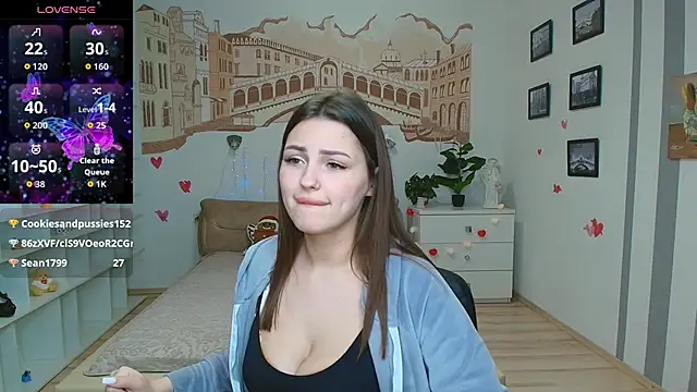 KittyShenson Adlı Modelin Canlı XXX Sohbeti