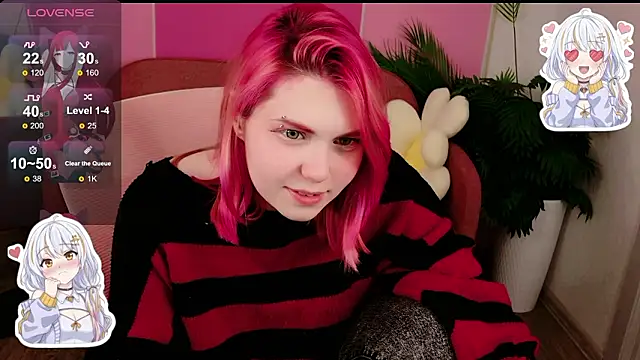 Show modela Evie_Vall na web-kameri