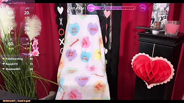 AshenRoe webkamerás műsora