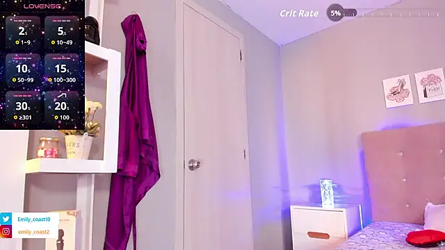 EmilyCoast-1 Live XXX-Chat