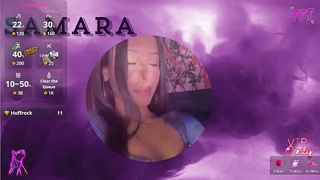 SamaraCortez élő XXX-chatje