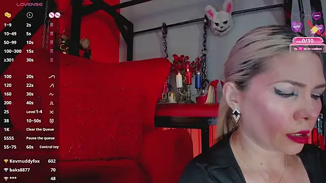 Chat +18 de MistressAndre ao vivo