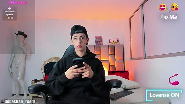 Sebastian_Reed webkamerás műsora