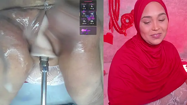 BBWHijab Adlı Modelin Canlı XXX Sohbeti