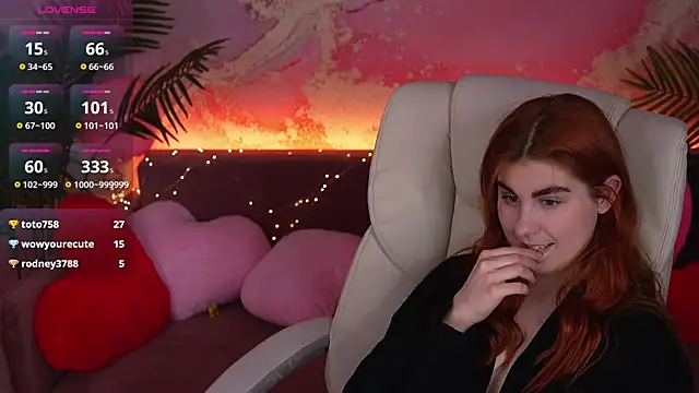 Pokazy przed kamerką – GingerPinky