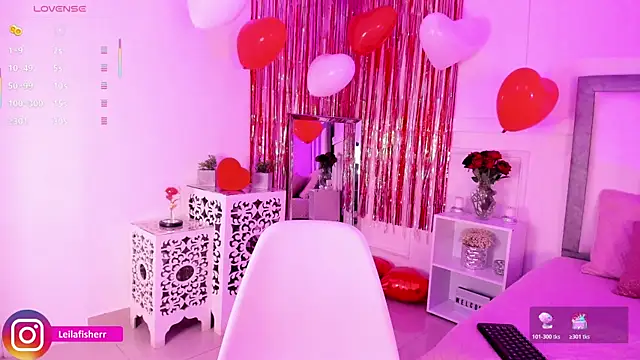 Chatroom XXX en direct de Leilafisherr