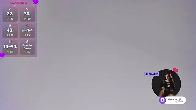 DannaJhonson1 Chat XXX in diretta