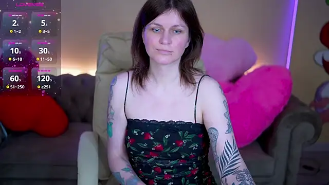 TinaMelt: вебкам-шоу