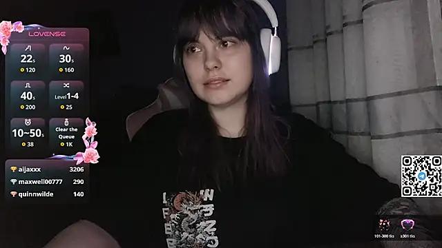 KristiBloom élő XXX-chatje