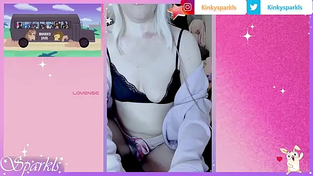XXX chat uživo modela Sparkls