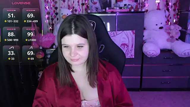 AmyVibess élő XXX-chatje