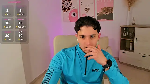 Massimo_Fiore: διαδικτυακό σόου στην κάμερα