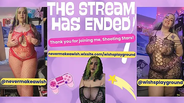 Chat +18 de nevermakeawish ao vivo