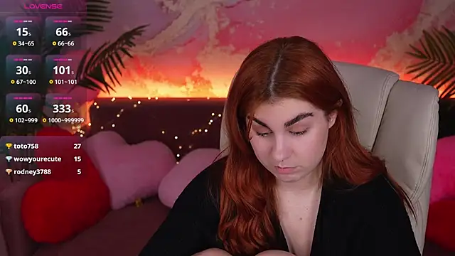 Czat XXX na żywo – GingerPinky