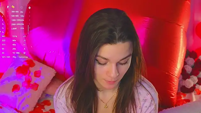 EvaHair élő XXX-chatje