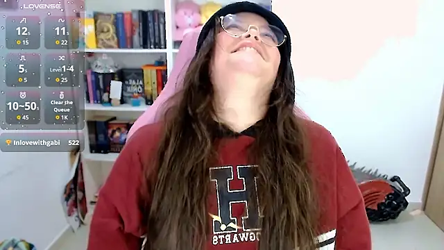 XXX chat uživo modela Gabiwaifu