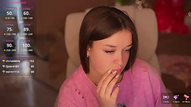 Chat +18 de DonnaLustt ao vivo