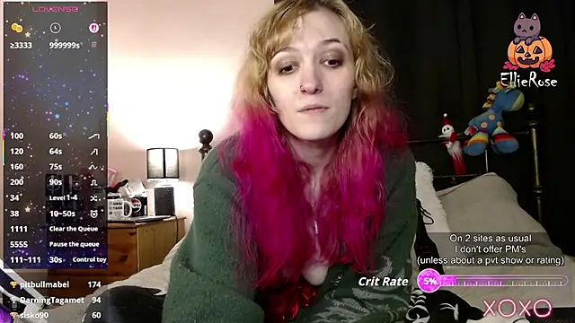 EllieeRose Webcam-Show