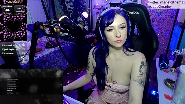marleymaxwellのライブXXXチャット
