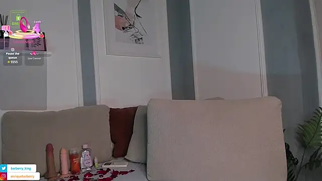 EnriqueBarberry: διαδικτυακό σόου στην κάμερα