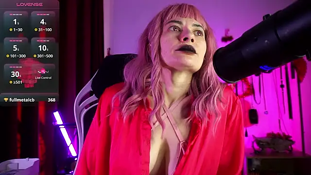 XXX chat uživo modela CyberXGoddess