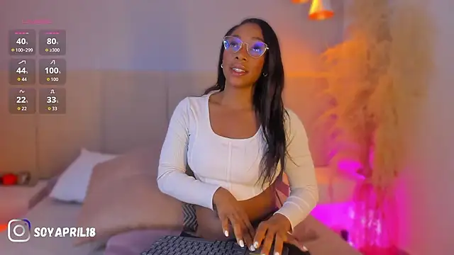 Chat XXX ao vivo de aprilebony_