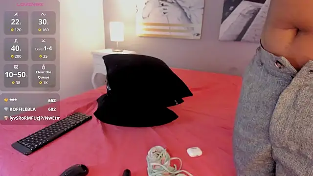 Chat +18 de KenyaMystic ao vivo