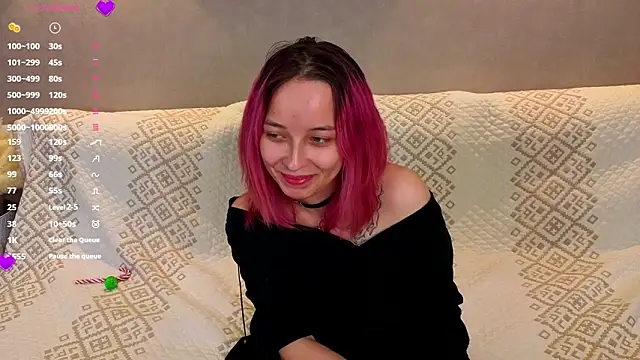 Show modela InaAlejandro na web-kameri