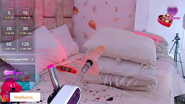 MiiaBlumm_ Show in webcam