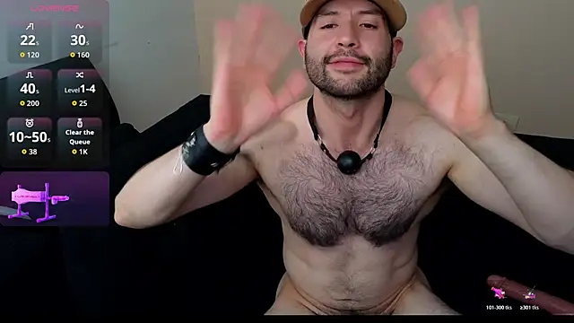 hairyncuteassのウェブカメラショー