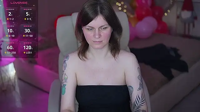 Chat +18 de TinaMelt ao vivo