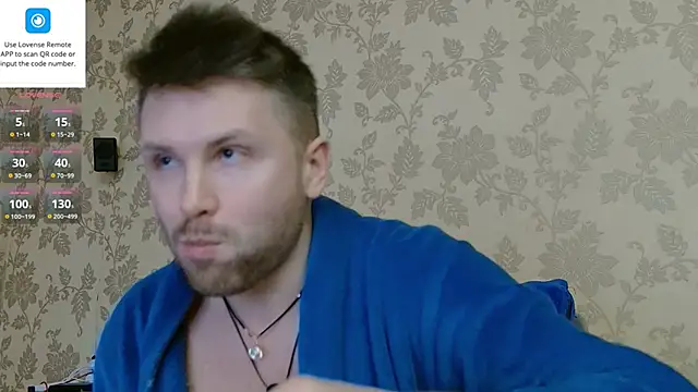 Show modela MartinBrandon na web-kameri