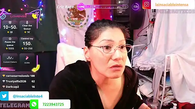 LaInsaciableIntensa – webcam-show