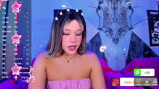 Czat XXX na żywo – Cute_roxxxy