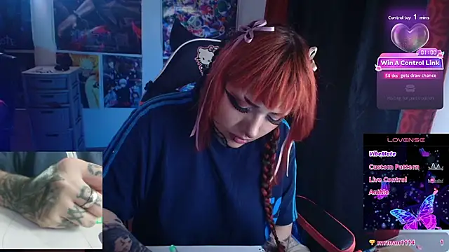 Chatroom XXX en direct de linda_mort