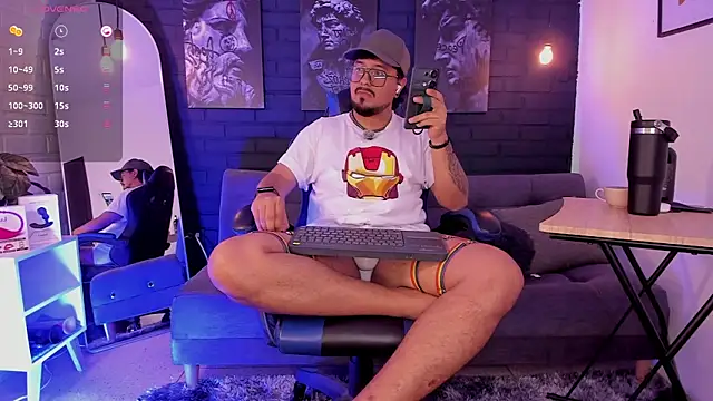 DaviidEvans_ Pertunjukan Webcam