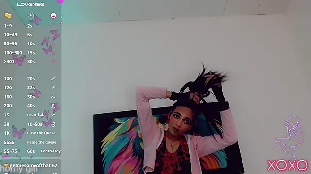 Jessica_Ortegan Webbikameraesitys