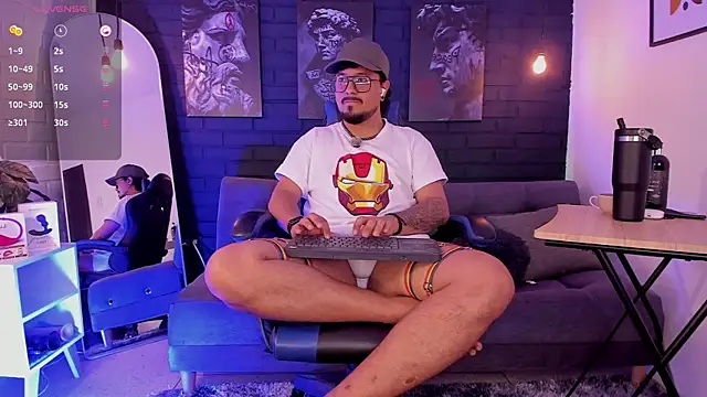 Show de DaviidEvans_ na webcam