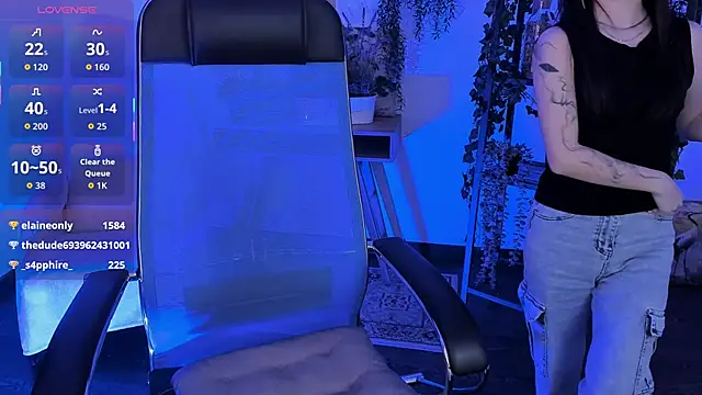 แชท XXX สดของ Elainebeness