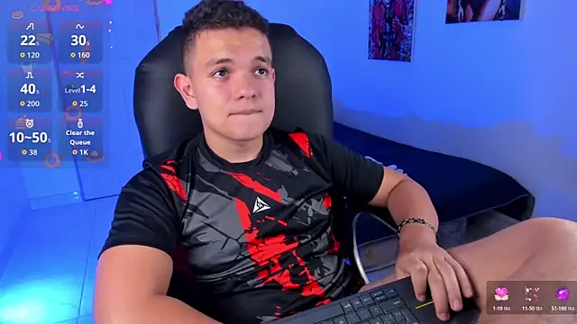 Dunkan_Kravitz Adlı Modelin Canlı XXX Sohbeti