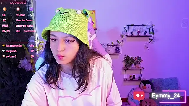 Eymmy_24 élő XXX-chatje