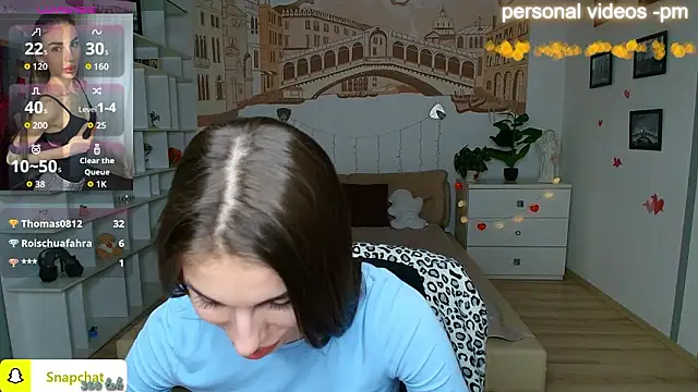 Show modela EmmyGreans na web-kameri