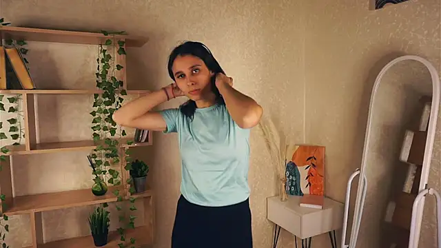 Show de AndraScaff na webcam