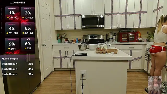 Show de Blondiewithanass na webcam