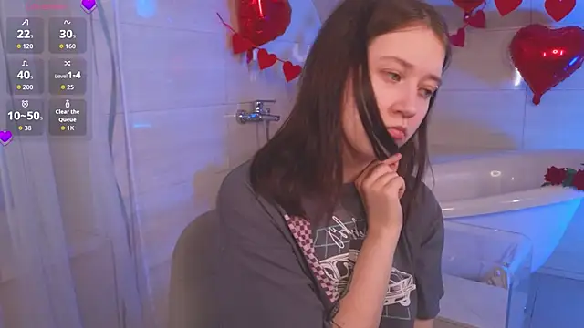 MmollyMay élő XXX-chatje