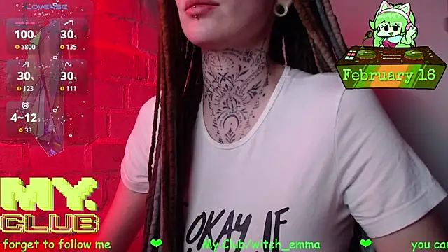 Chat XXX en directo de Witch_Emma