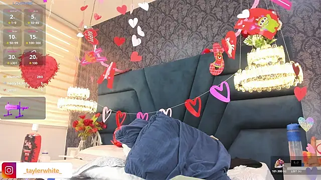 TaylerWhite 라이브 XXX 채팅