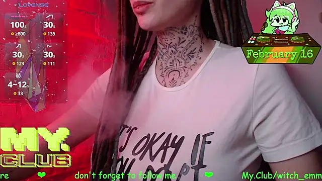 Witch_Emma 라이브 XXX 채팅